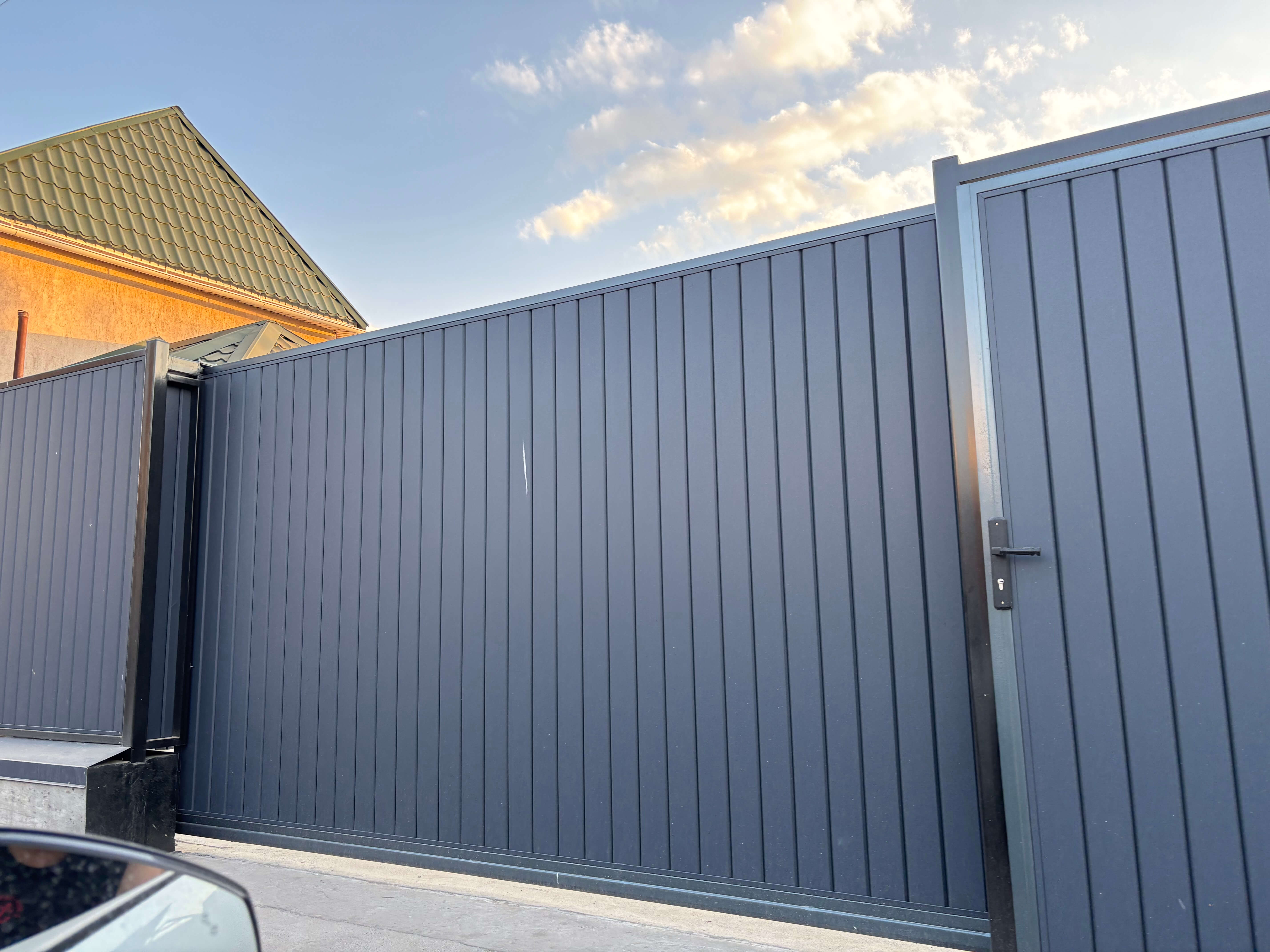 Откатные ворота Алматы 3